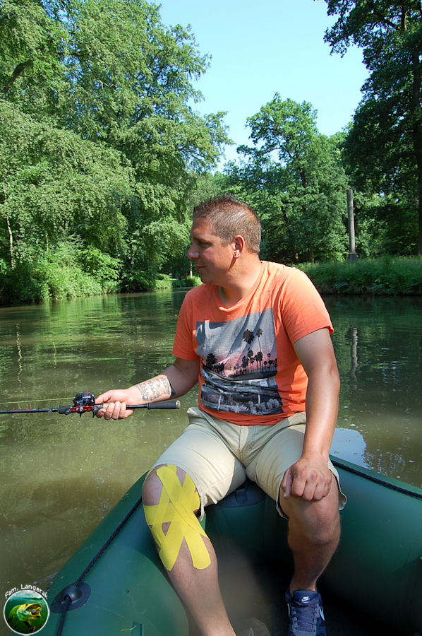 Marc Gooris op de boot !